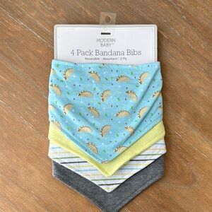 Blue and Green Bandana Bibs Playful Accessories